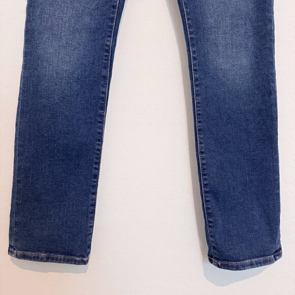 Old Navy Boys Denim Flex Skinny Adjustable Dark Wash Jeans Blue Size 14 - Picture 3 of 7